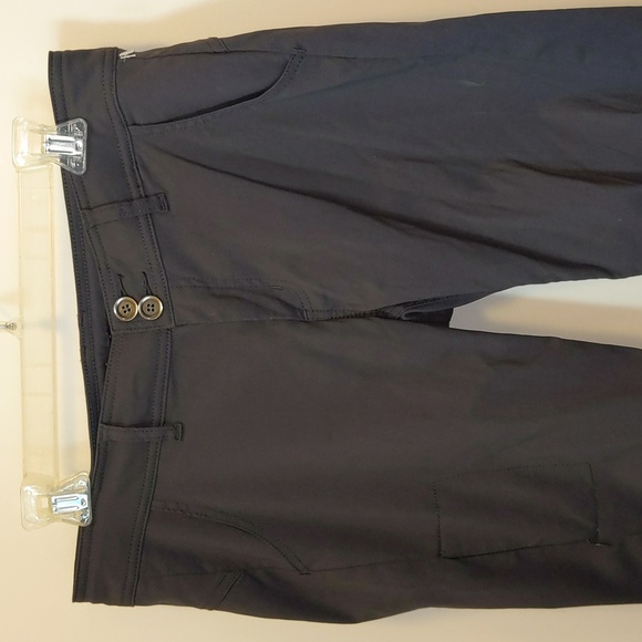 Prana Women's Size 6 Short Inseam Roll Hem Multi Pocket Athletic Hiking Pants - Picture 2 of 13